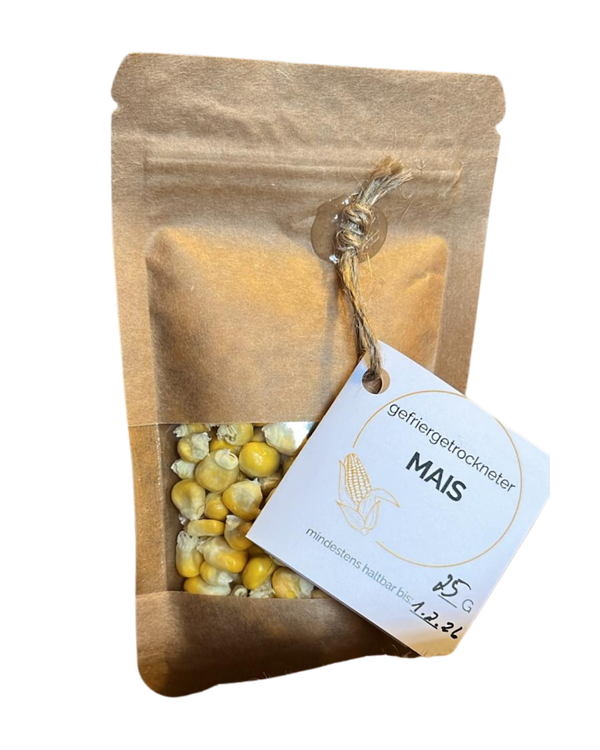 Gefriergetrockneter Mais